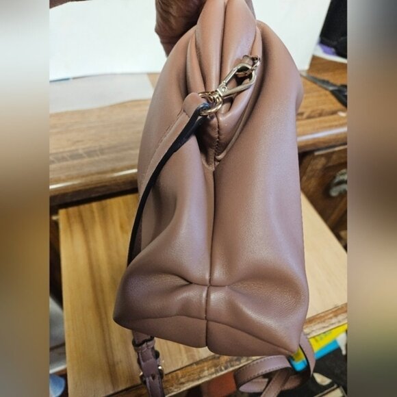 Aldo Brown Tan Clutch with Shoulder Strap - Picture 5 of 6